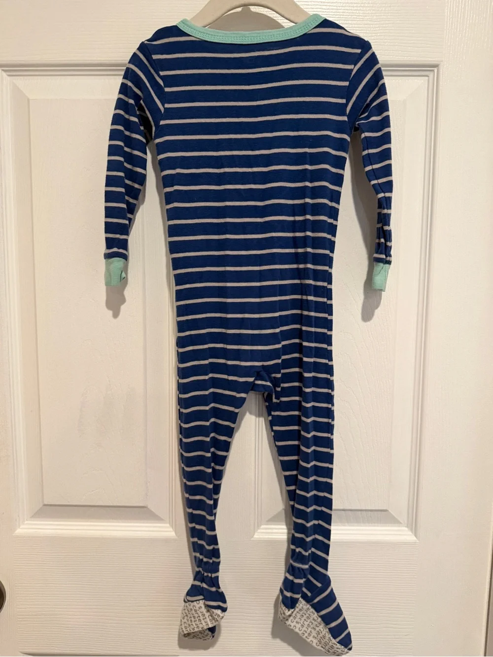 Lot of 4 Carter’s Toddler Boys Footed Pajama Bundle 24M 2T Crab Dino Lion Bear